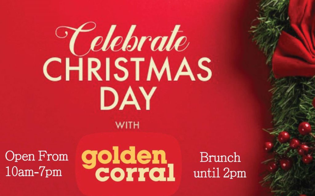 Is Golden Corral Open on Christmas Day?