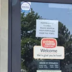 Golden Corral closed