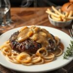 Hamburger Steak with Onions and Gravy